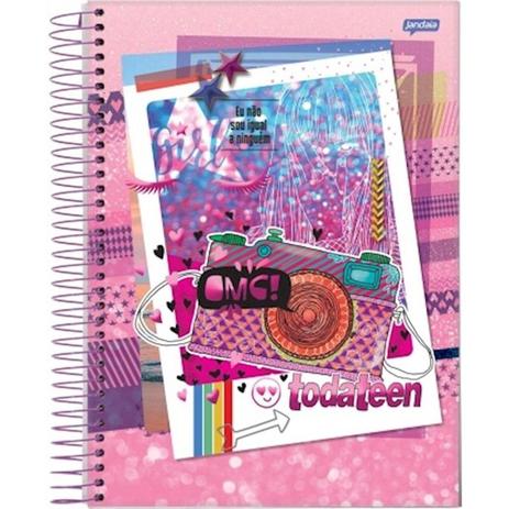 Caderno Espiral Univ Cd 1x1 96fls Toda Teen Jandaia Menor preço em Caderno Espiral Univ Cd 1x1 96fls Toda Teen Jandaia