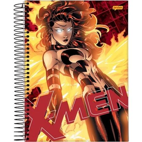 Caderno Espiral Univ Cd 1x1 96fls X-men Jandaia Menor preço em Caderno Espiral Univ Cd 1x1 96fls X-men Jandaia