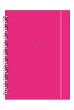 Caderno Espiral Universitário Slim Neon Rosa Romitec - Gpk brasil Menor preço em Caderno Espiral Universitário Slim Neon Rosa Romitec - Gpk brasil