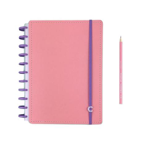 Caderno Inteligente Rose Pastel G+ -