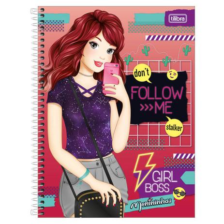 Caderno Menininhas - Ruiva - 1 Matéria - Tilibra Menor preço em Caderno Menininhas - Ruiva - 1 Matéria - Tilibra