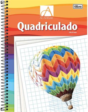 Caderno Quadriculado Univers. 1X1CM 96F Espiral Capa Dura Tilibra Menor preço em Caderno Quadriculado Univers. 1X1CM 96F Espiral Capa Dura Tilibra
