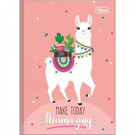 Caderno Tilibra Brochura Capa Dura Pequeno Hello! Lhama - 80 Folhas Menor preço em Caderno Tilibra Brochura Capa Dura Pequeno Hello! Lhama - 80 Folhas