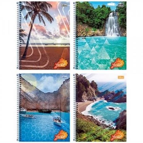 Caderno Tilibra Capa Dura Espiral Universitário Verão 12 Matérias 240 Folhas (Emb. contém 4un.) Menor preço em Caderno Tilibra Capa Dura Espiral Universitário Verão 12 Matérias 240 Folhas (Emb. contém 4un.)