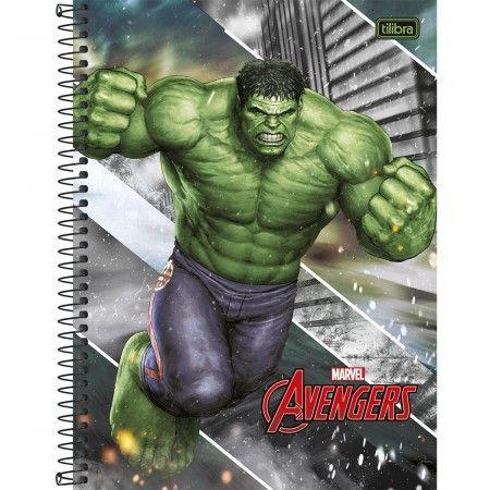 Caderno Tilibra Espiral Capa Dura 1 MATÉRIA Avengers Assemble - 96 Folhas Mod 04 Menor preço em Caderno Tilibra Espiral Capa Dura 1 MATÉRIA Avengers Assemble - 96 Folhas Mod 04
