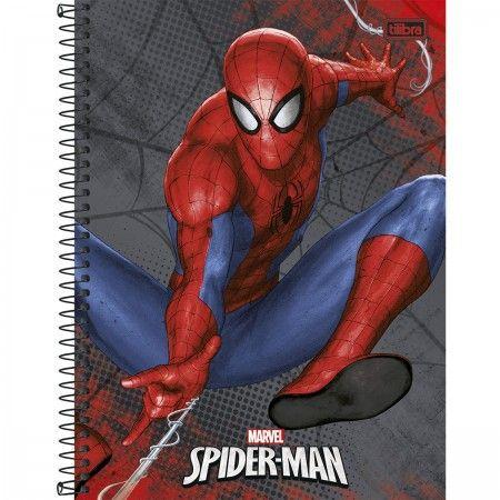 Caderno Tilibra Espiral Capa Dura 1 Matéria SPIDER-MAN - 96 Folhas Menor preço em Caderno Tilibra Espiral Capa Dura 1 Matéria SPIDER-MAN - 96 Folhas