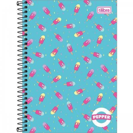 Caderno Tilibra Espiral Capa Dura Pequeno Pepper - 80 Folhas Menor preço em Caderno Tilibra Espiral Capa Dura Pequeno Pepper - 80 Folhas