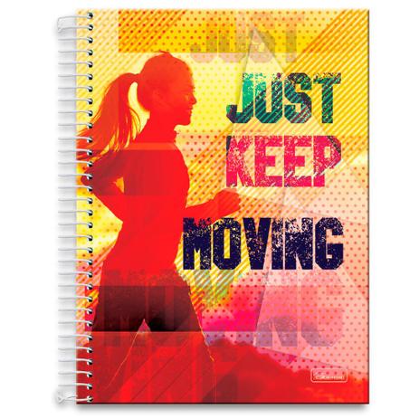 Caderno Univ 10mat Cadersil Keep Moving é boa?