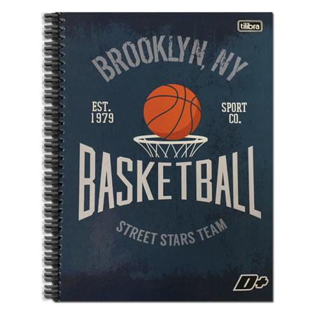 Caderno Univ 10Mat D+ Tilibra Basketball Menor preço em Caderno Univ 10Mat D+ Tilibra Basketball