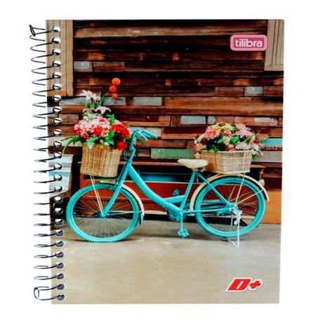 Caderno Univ 10Mat D+Tilibra Bicicleta Retro Menor preço em Caderno Univ 10Mat D+Tilibra Bicicleta Retro