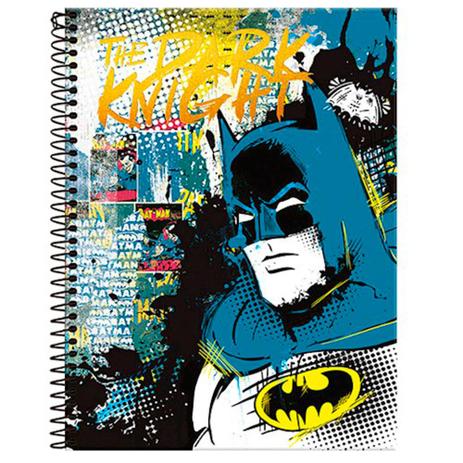 Caderno Univ 10mat Foroni Batman Dark Knight Menor preço em Caderno Univ 10mat Foroni Batman Dark Knight