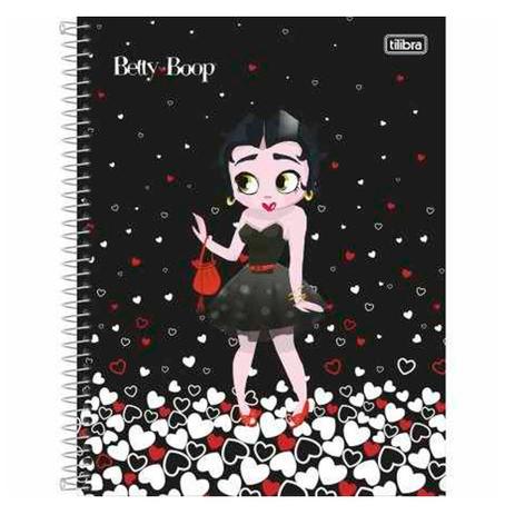 Caderno Univ 10mat Tilibra Betty Boop Capa Preta é boa?