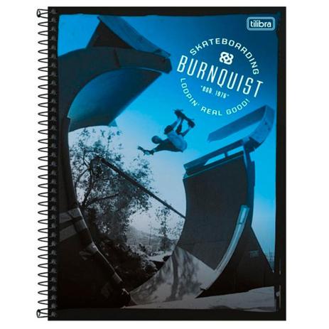 Caderno Univ 10mat Tilibra Burnquist Looping Menor preço em Caderno Univ 10mat Tilibra Burnquist Looping