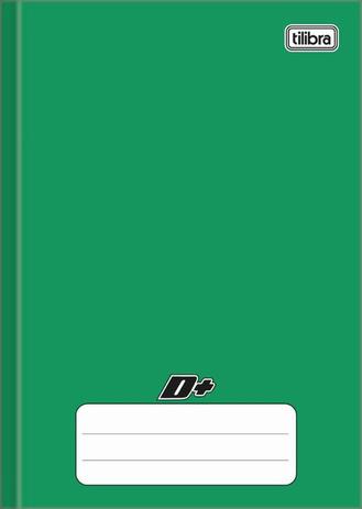 Menor preço em Caderno Univ. 96 fls Verde D+ Brochura Capa Dura Tilibra