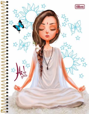 Caderno Universitário 1 Matéria Capa Dura Espiral Hi! Girls Tilibra é boa?