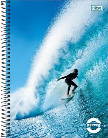 Caderno Universitário 1 Matéria Capa Dura Espiral Pepper Surf 2019 Tilibra é boa?