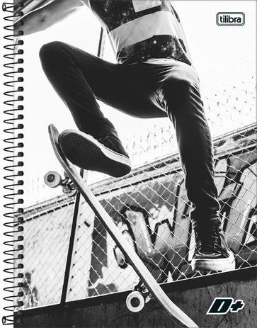 Caderno Universitário 10 Matérias Capa Dura Espiral D+ Skate 2019 Tilibra é boa?