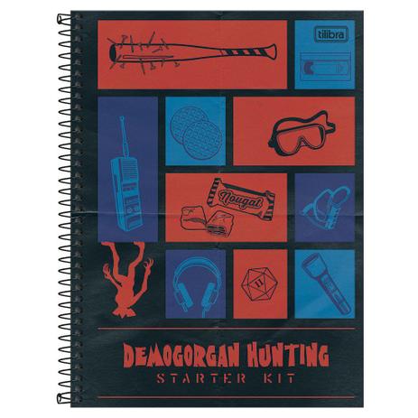 Caderno Universitário 10x1 CD 160 Folhas Stranger Things 3 Tilibra - Caderno  Escolar / Universitário - Magazine Luiza