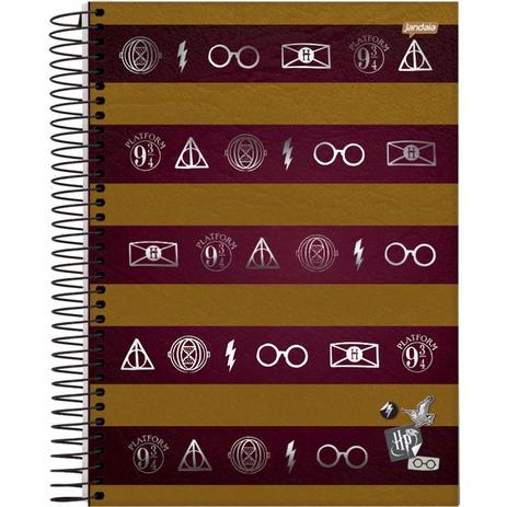 Caderno Universitário Capa Dura 10x1 200 Folhas Harry Potter-Jandaia Menor preço em Caderno Universitário Capa Dura 10x1 200 Folhas Harry Potter-Jandaia