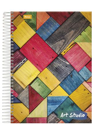 Caderno Universitário Capa Dura Foroni 10 Matérias Art Studio 200fls é boa?