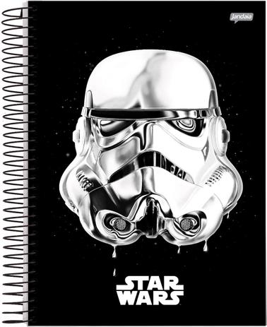 Caderno Universitário Capa Dura Jandaia 1 Matéria Star Wars 96fls - 58185 é boa?