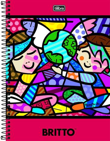 Caderno Universitário Capa Dura Tilibra 01 Matéria Romero Britto 96fls é boa?