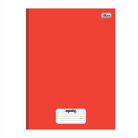 Caderno Universitário Costurado Brochurão 96Fls Mais Vermelho Tilibra Menor preço em Caderno Universitário Costurado Brochurão 96Fls Mais Vermelho Tilibra