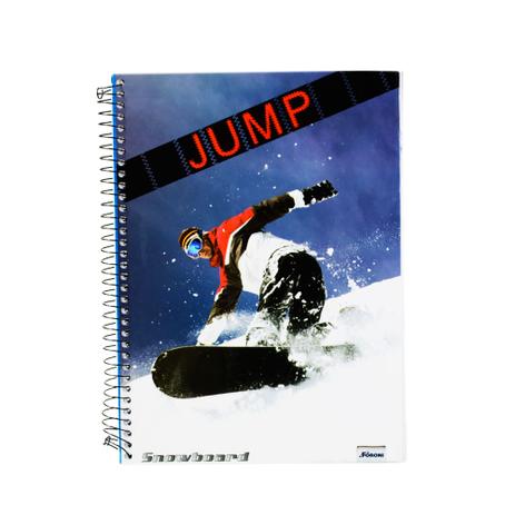 Caderno Universitário Jump 96fls Snowboard - Foroni é boa?