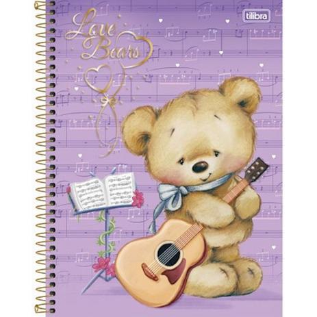 Caderno Universitario Love Bears Com 96 Folhas 610003 Tilibra é boa?