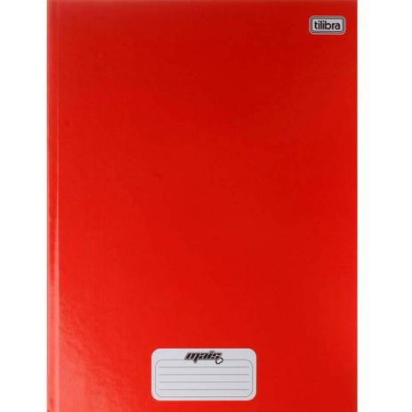 Caderno Universitário Tilibra Mais+ Costurado Cd 048 Fls Vermelho 116774 Menor preço em Caderno Universitário Tilibra Mais+ Costurado Cd 048 Fls Vermelho 116774