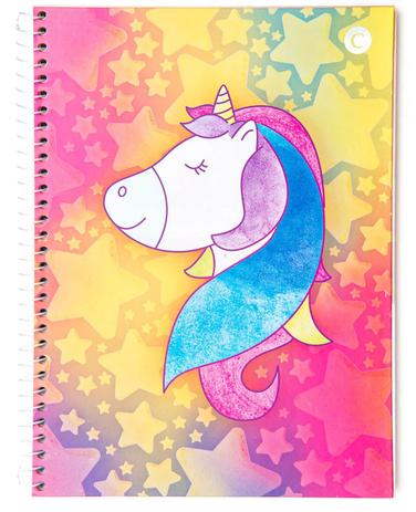 Caderno Universitário Unicórnio Cores 20 x 28,0 cm 1 Matéria 80 Folhas Cicero é boa?