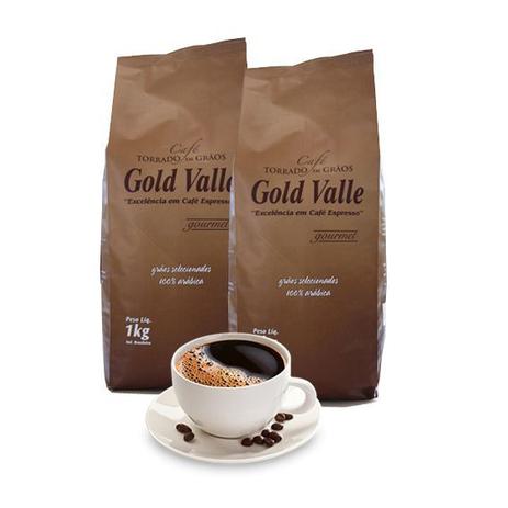 Café em grãos Gold Valle Gourmet Menor preço em Café em grãos Gold Valle Gourmet