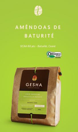 Café Especial Orgânico - Amêndoas do Baturité - Gesha Menor preço em Café Especial Orgânico - Amêndoas do Baturité - Gesha