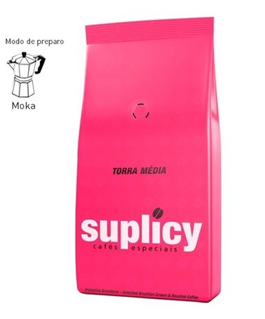 Café Suplicy Torrado e Moído 250g -  Torra Média - Moagem para Cafeteira Italiana é boa?