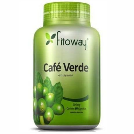 Café Verde 500mg - 60 Cápsulas - Fitoway é boa?