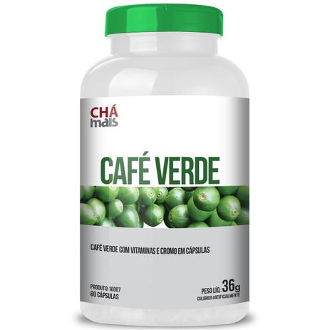 Café Verde com Picolinato de Cromo 60 cápsulas - Chá mais é ruim? Café Verde com Picolinato de Cromo 60 cápsulas - Chá mais é boa?