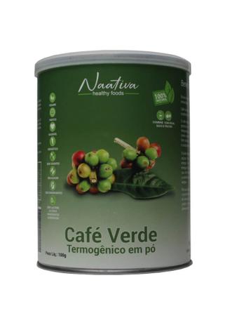Café Verde Termogênico - 100g - Naativa Menor preço em Café Verde Termogênico - 100g - Naativa