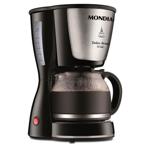 Cafeteira 800 watts jarra em vidro para 32 xícaras - Dolce Arome (110V) - Mondial Menor preço em Cafeteira 800 watts jarra em vidro para 32 xícaras - Dolce Arome (110V) - Mondial