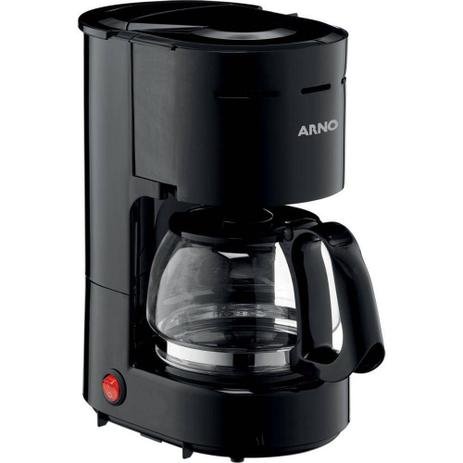 Cafeteira Arno Filtro para 12 Cafés com Sistema Corta Pingos Preto Preto Menor preço em Cafeteira Arno Filtro para 12 Cafés com Sistema Corta Pingos Preto Preto