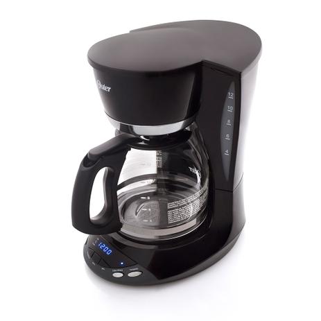 Cafeteira Black Programável 1,8L 220V - Oster Menor preço em Cafeteira Black Programável 1,8L 220V - Oster