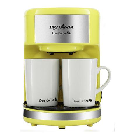 Cafeteira Britânia Duo Coffee Amarela Menor preço em Cafeteira Britânia Duo Coffee Amarela