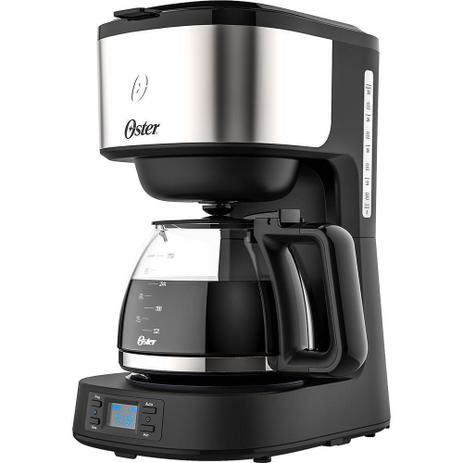 Cafeteira Digital Oster Day Light Preto Jarra de Vidro 30 Xícaras OCAF500 Menor preço em Cafeteira Digital Oster Day Light Preto Jarra de Vidro 30 Xícaras OCAF500