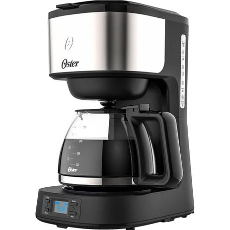 Cafeteira Digital Oster Day Light - Timer Programável - Jarra 1,2L - Filtro Permanente Removível - OCAF500 Menor preço em Cafeteira Digital Oster Day Light - Timer Programável - Jarra 1,2L - Filtro Permanente Removível - OCAF500