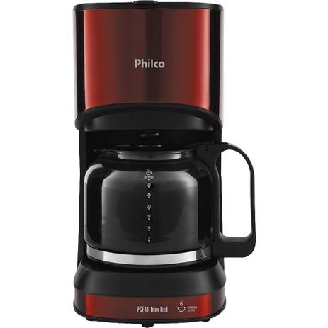 Cafeteira Elétrica 30 Xícaras Philco Inox Red PCF41 Menor preço em Cafeteira Elétrica 30 Xícaras Philco Inox Red PCF41