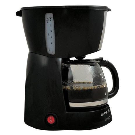 Cafeteira Eletrica Britania 30 Cafes Jarra Vidro Refratario Filtro Permanente - CP30 Preto Menor preço em Cafeteira Eletrica Britania 30 Cafes Jarra Vidro Refratario Filtro Permanente - CP30 Preto