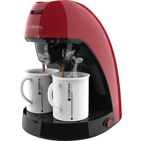 Cafeteira Elétrica Cadence Single Vermelha CAF211 Menor preço em Cafeteira Elétrica Cadence Single Vermelha CAF211