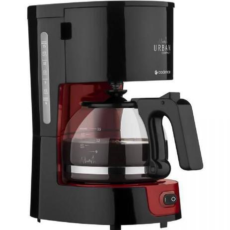 Cafeteira Elétrica Cadence Urban Compact, Preta e Vermelha, CAF300, 600 ml, 15 Cafés, 110V é boa?