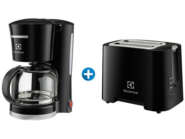 Cafeteira Elétrica Electrolux Easyline CMB25 - 25 Xícaras Preta + Torradeira 6 Níveis de Tostagem Menor preço em Cafeteira Elétrica Electrolux Easyline CMB25 - 25 Xícaras Preta + Torradeira 6 Níveis de Tostagem