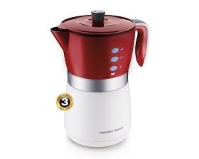 Cafeteira Elétrica Hamilton Beach Branca/ Vermelha Capacidade para 14 Xícaras Possui Filtro Permanente 565W Real é boa?