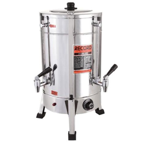 Cafeteira Elétrica Industrial 4 litros Inox - Record Menor preço em Cafeteira Elétrica Industrial 4 litros Inox - Record